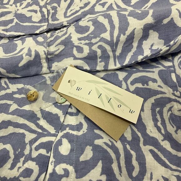 WILLOW 100% Linen Blouse - Picture 6 of 7